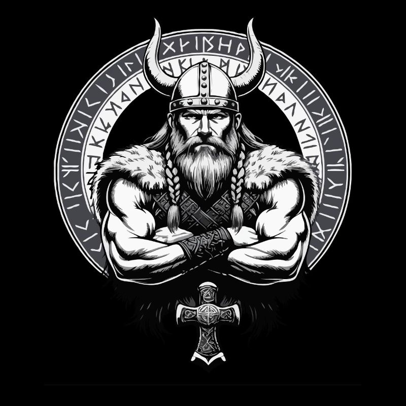 Norse Mythology Viking Warrior Valhalla