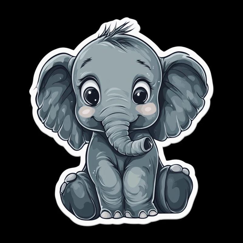 Cute elephant – gift idea for animal lovers