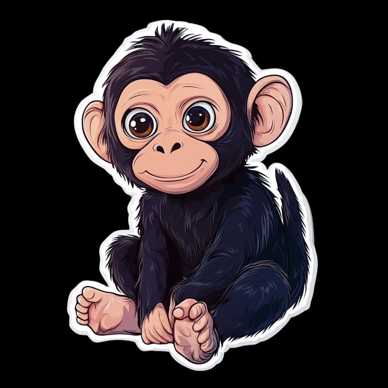 Monkey Cute Monkey Gift for Monkey Fans