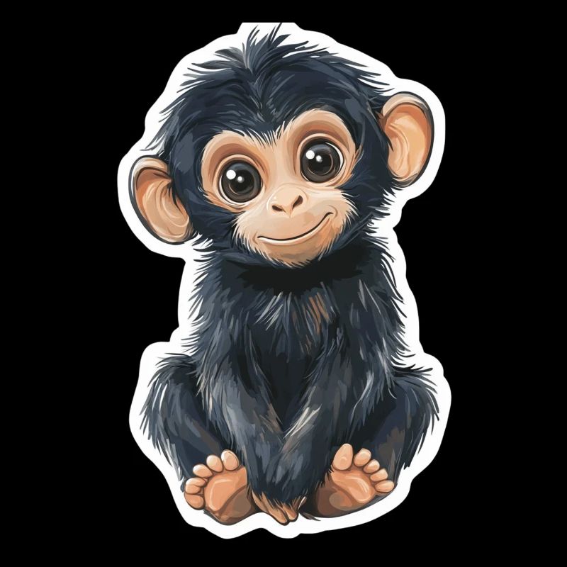 Monkey Cute Monkey Gift for Monkey Fans