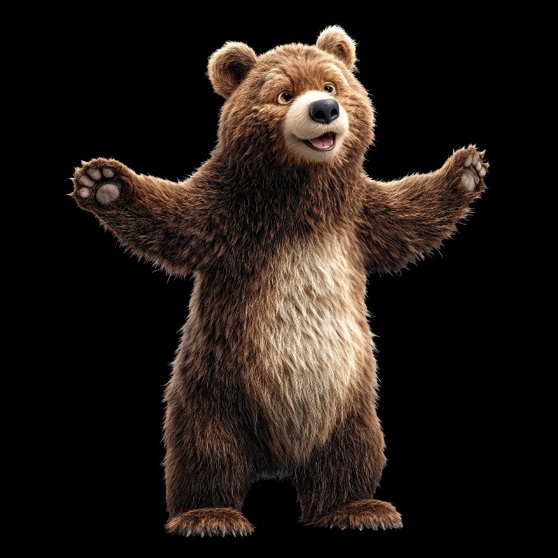 Brown Bear, Grizzly Bear, Bear Brothers, Forest, Wild Bears