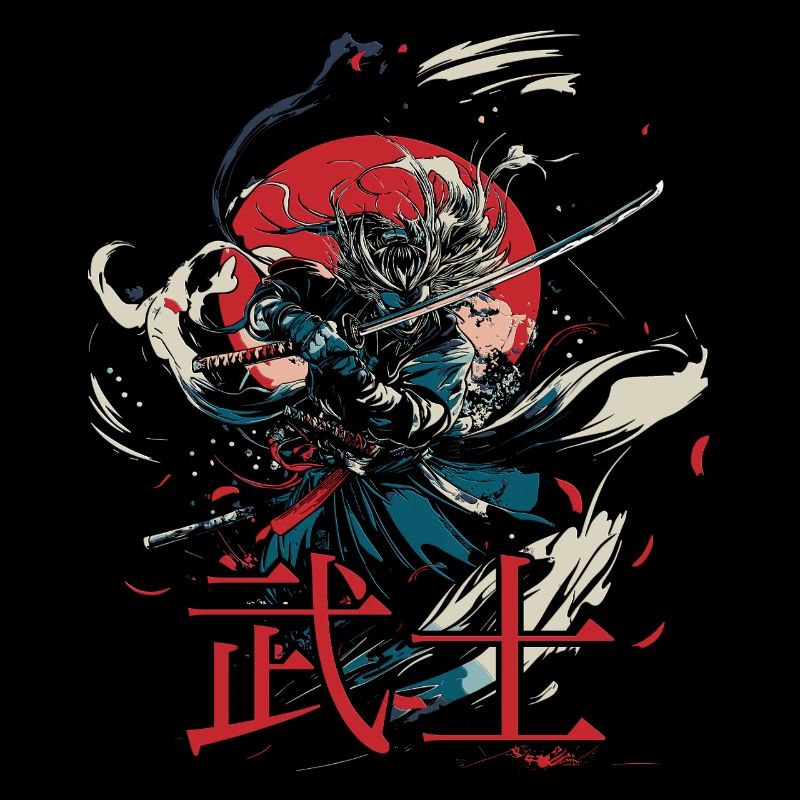 samurai warrior japanese designs