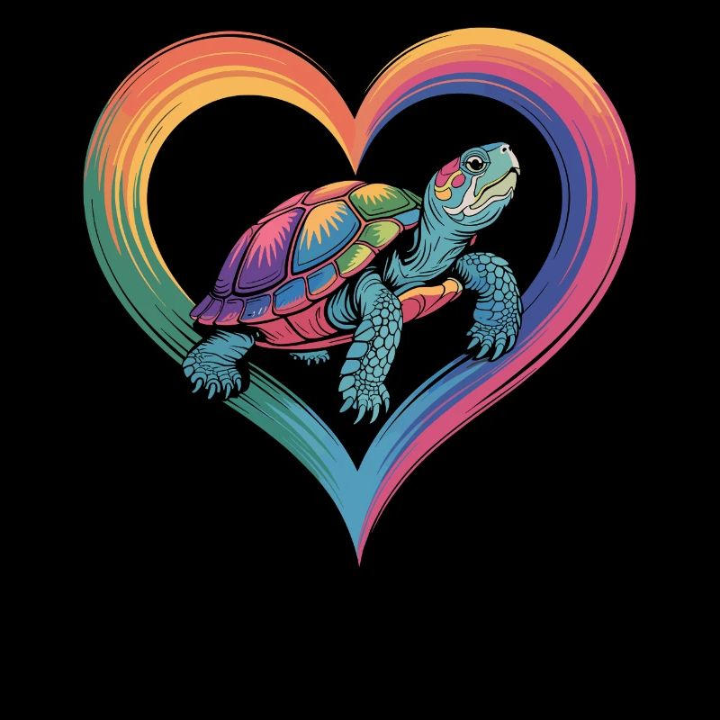 Colorful turtle