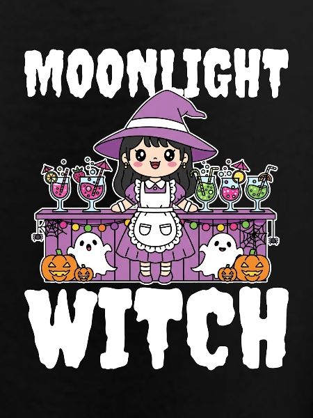 MOONLIGHT WITCH - WITCH HALLOWEEN