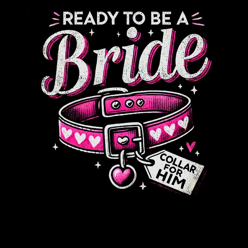 Prêt à être un collier de mariée Design bachelorette