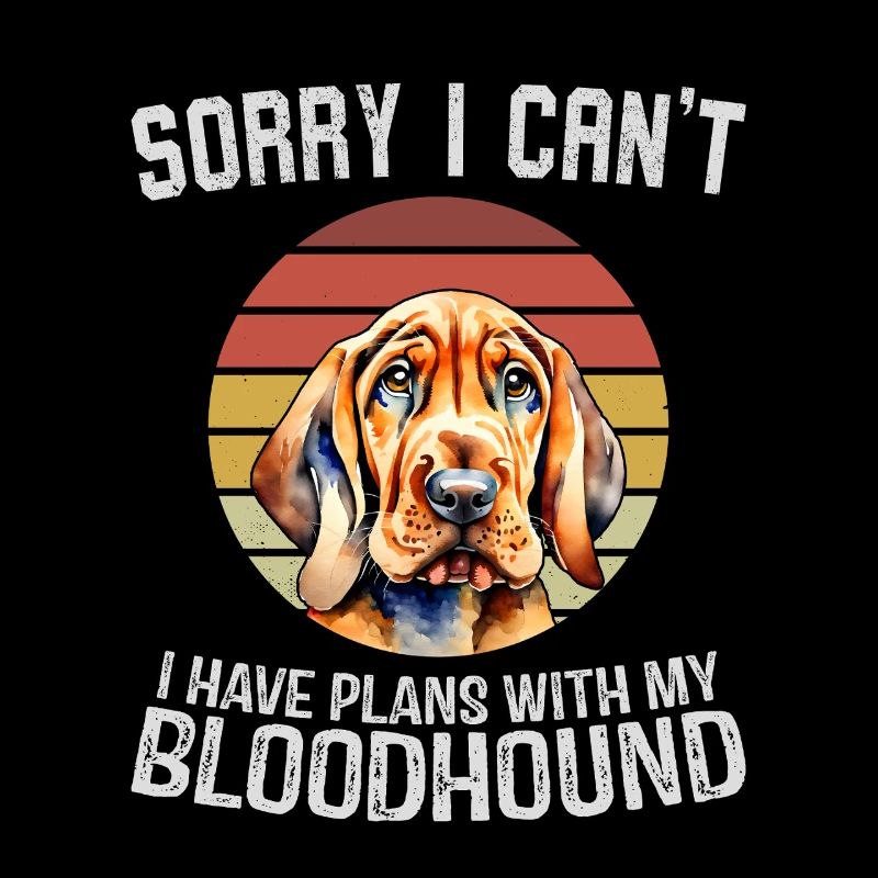 Bloodhound Humor Graphic Tee