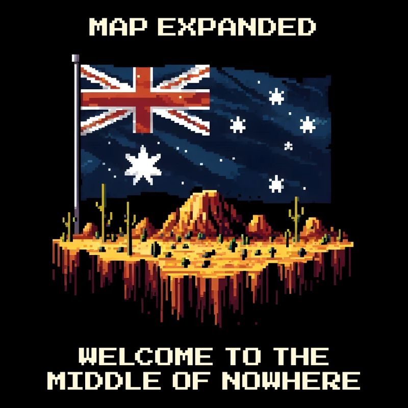 Karte erweitert: Mitte von Nirgendwo | Outback