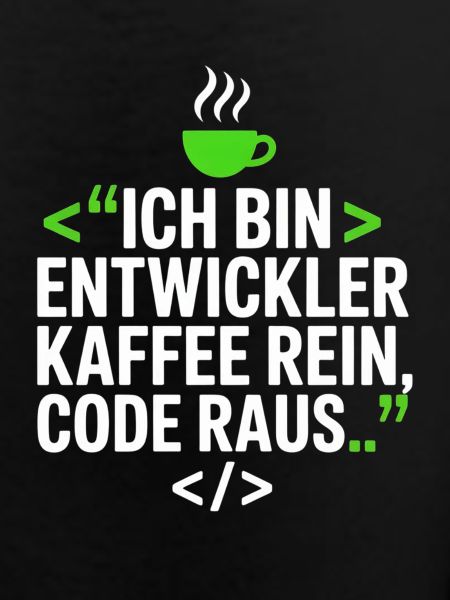 Developer Coffee Saying