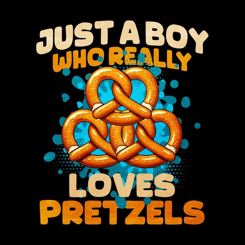 Bretzel Design de bretzel avec dicton