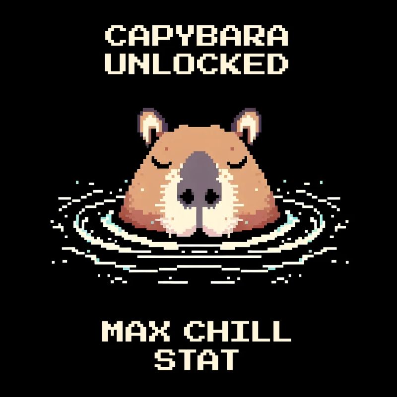 Capybara freigeschaltet – Max Chill | Meme
