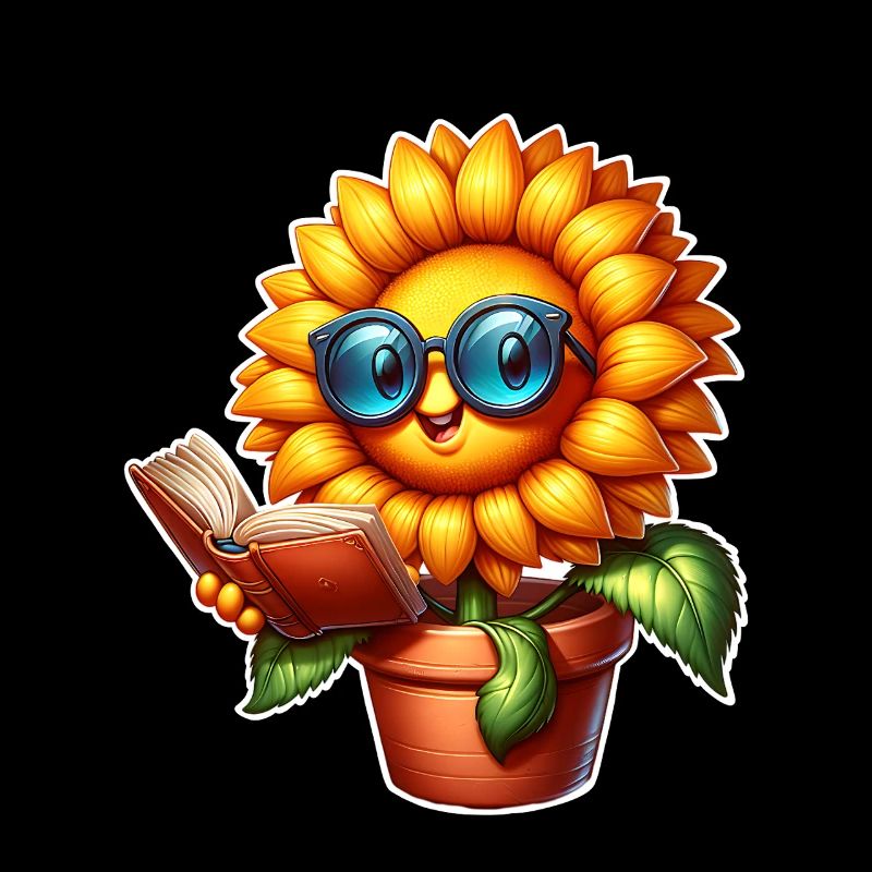 Sunflower Reading Book