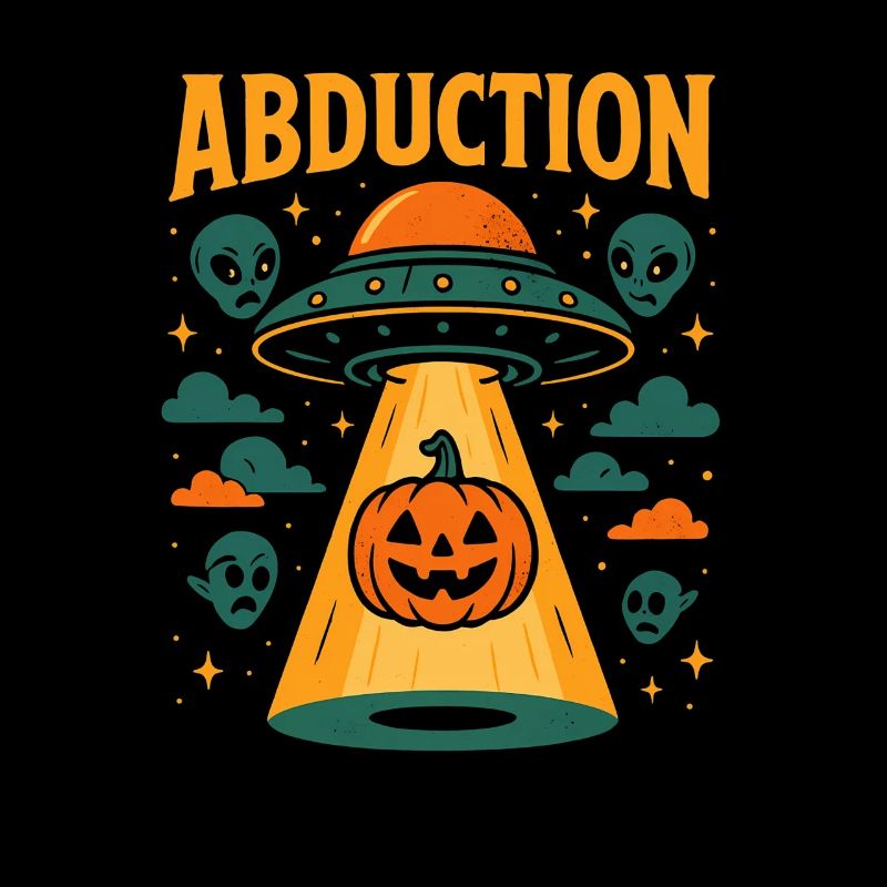 Conception de citrouille d'Halloween spatiale