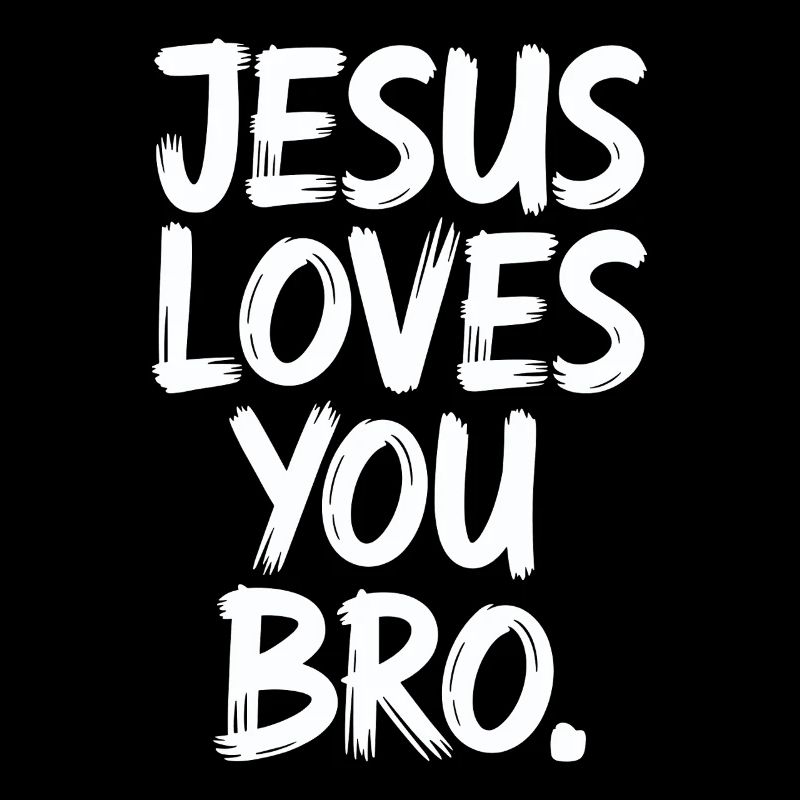 Jesus Liebt Dich Bruder Inspirierende Botschaft