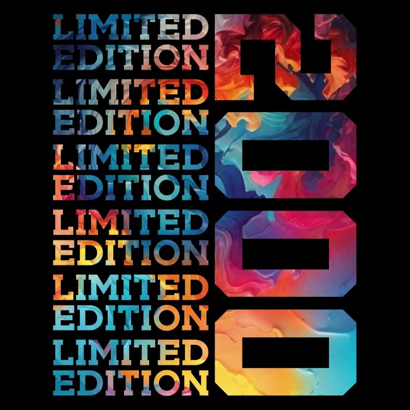 ÉDITION LIMITÉE 2000 26 ANS 26E ANNIVERSAIRE