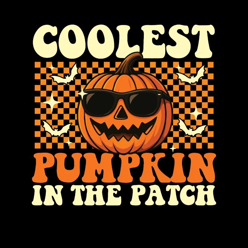 La citrouille la plus cool du patch Halloween