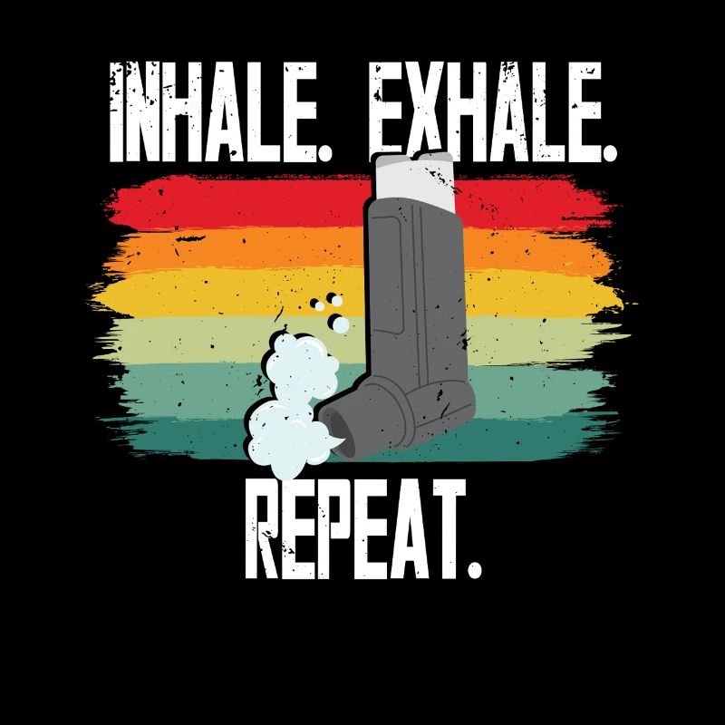 Asthme Asthmatiques Inspirer Expirer Répéter