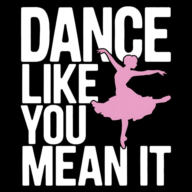 Dansez comme vous le pensez Typographie Design