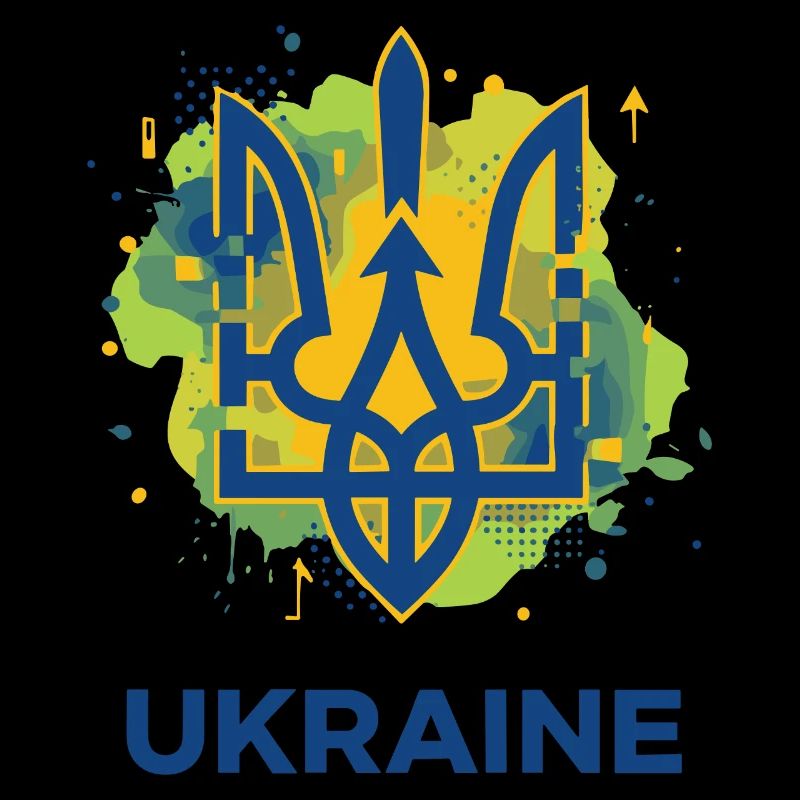 Écusson du trident ukrainien