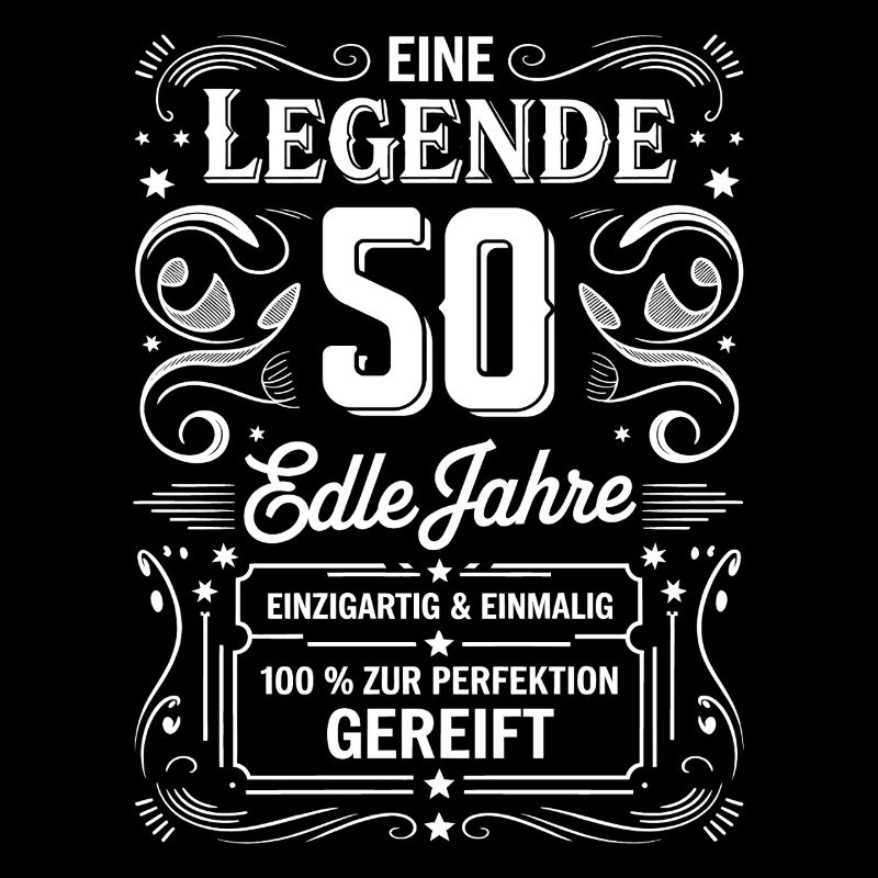 A Legend Noble Years Birthday 50 Gift