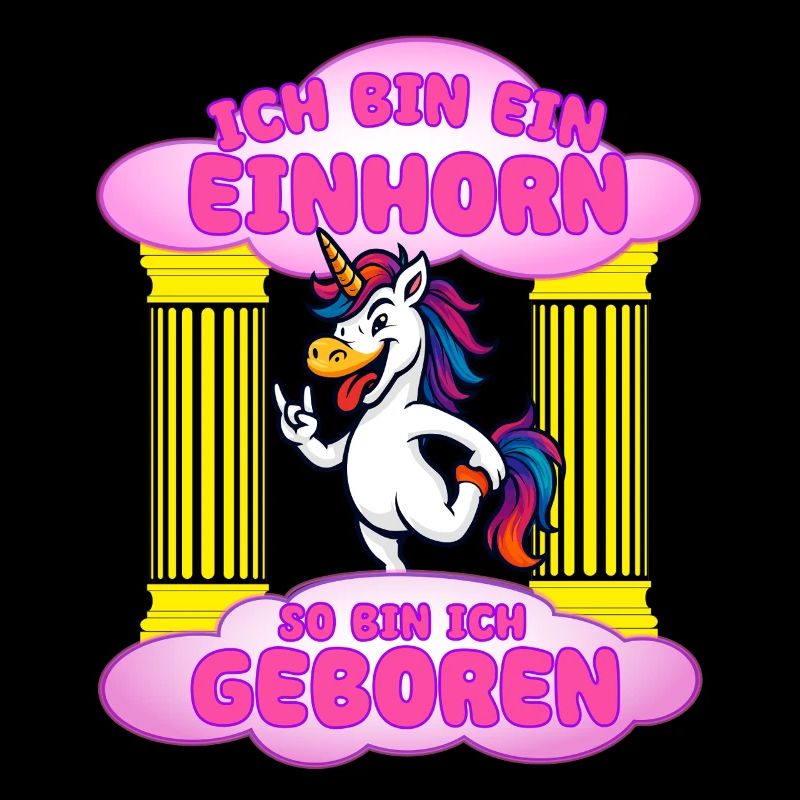 Ich bin Einhorn Geburt