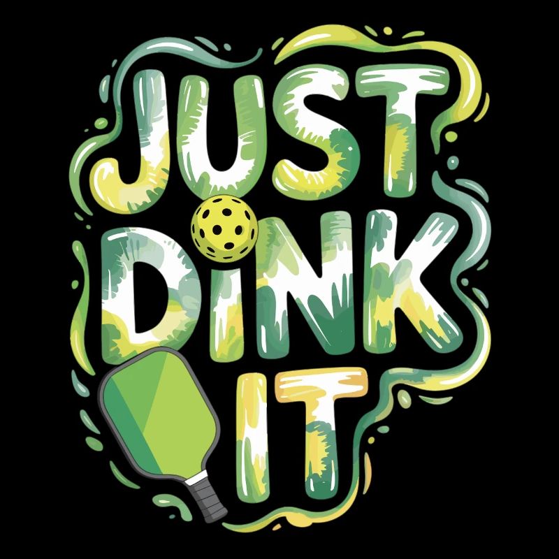 Pickleball T-Shirt Just Dink It Gift Idea