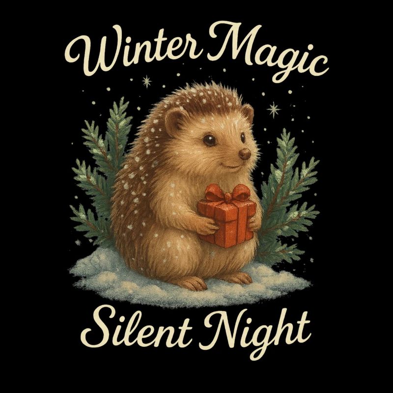 Winter Magic – Silent Night with Hedgehog