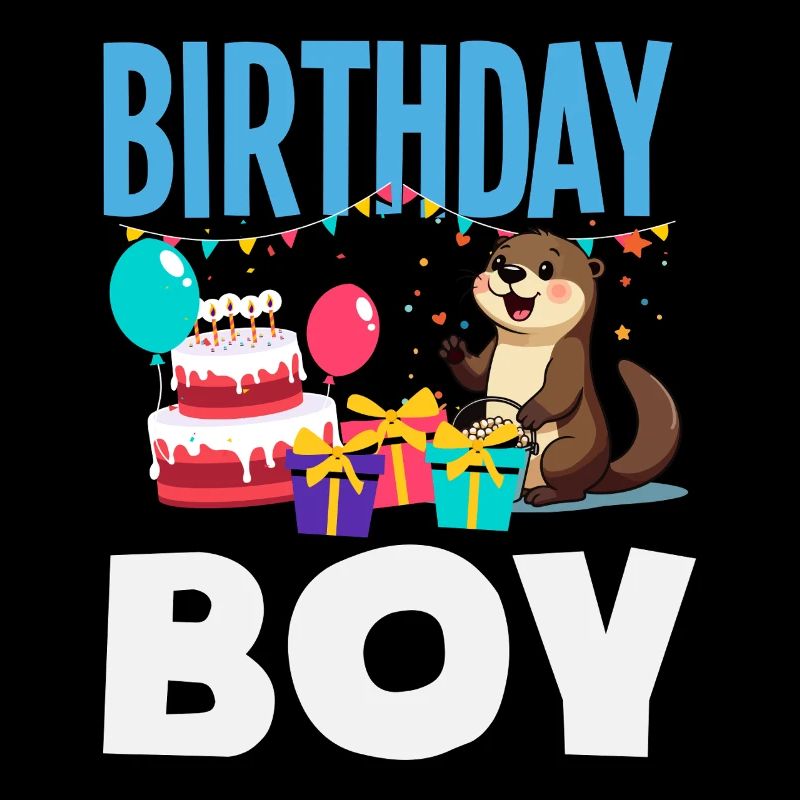 This Otter is 2 - Cute Birthday Motif