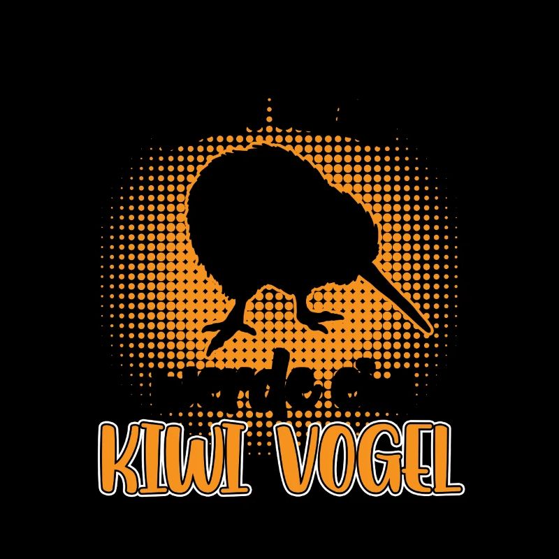 Kiwi Vogel Neuseeland Werde ein Kiwi Vogel