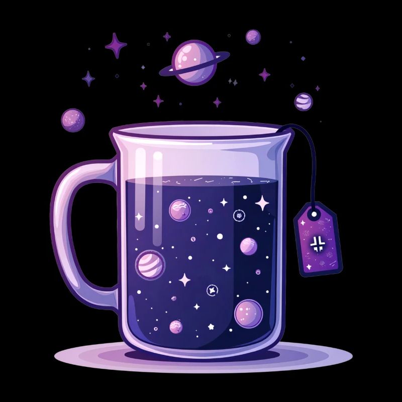 Universe Tea Galaxy in Tea Cup