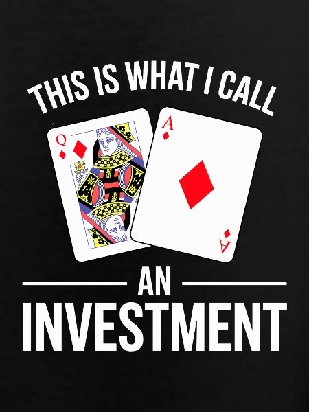 Blackjack Saying Design