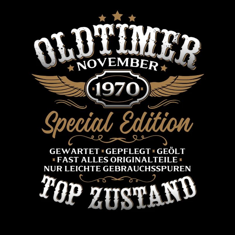 55. Geburtstag Geschenk Oldtimer November 1970