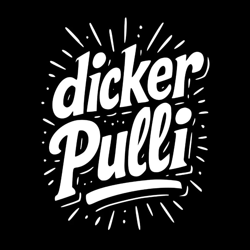 Dicker Pulli Neon Typo
