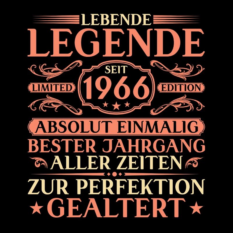 60. Geburtstag Absolut Einmalig seit 1966