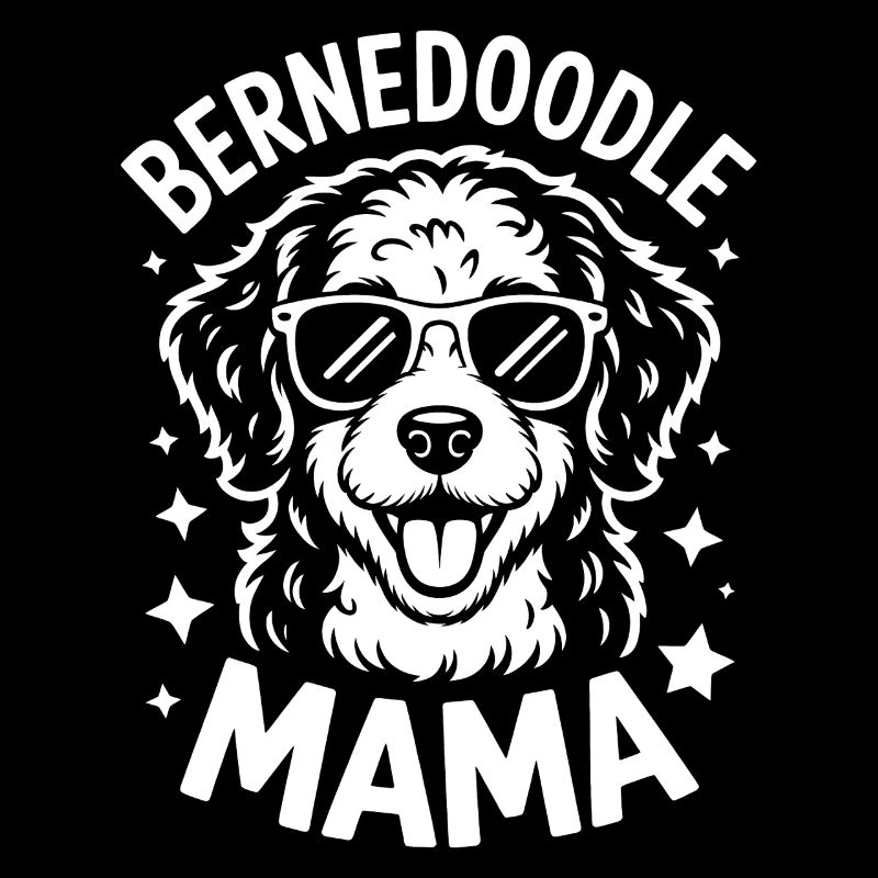 Bernedoodle Spruch Mama Witz Bernedoodle Geschenk