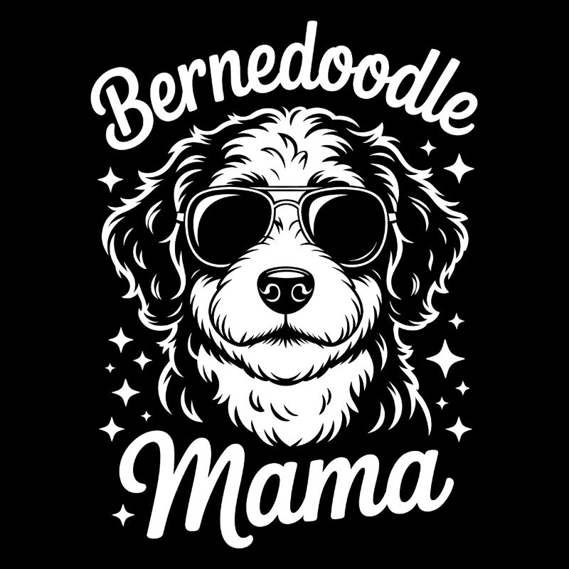 Bernedoodle Spruch Mama Witz Bernedoodle Geschenk