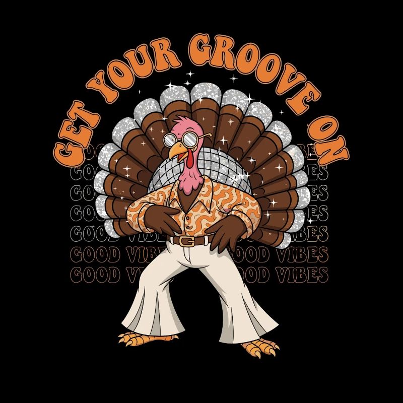 Discothèque de dinde groovy