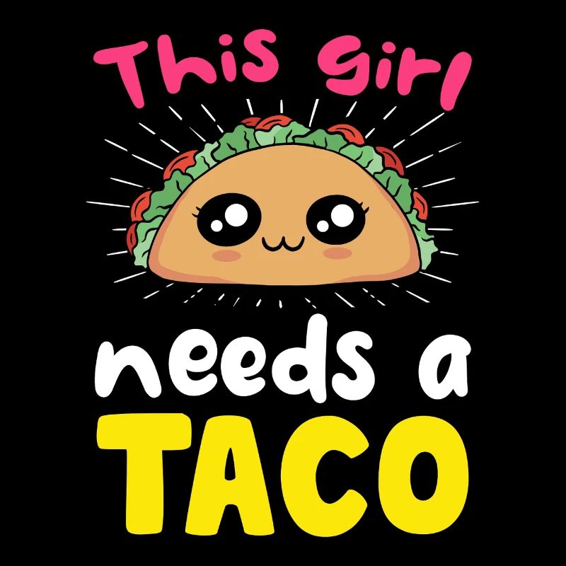 Dieses Mädchen braucht einen Taco