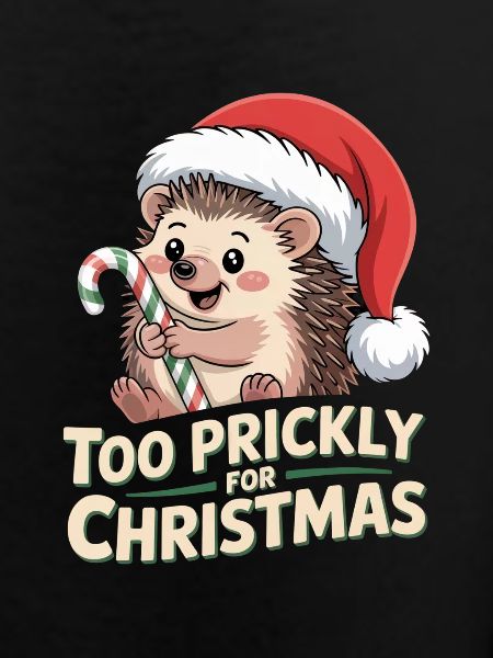 Hérisson Noël Humour