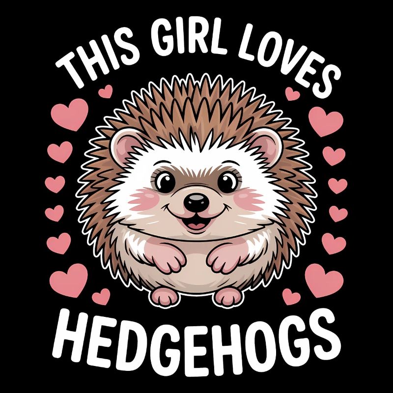 Igel Spruch Mädchen Lustiges Igel Geschenk