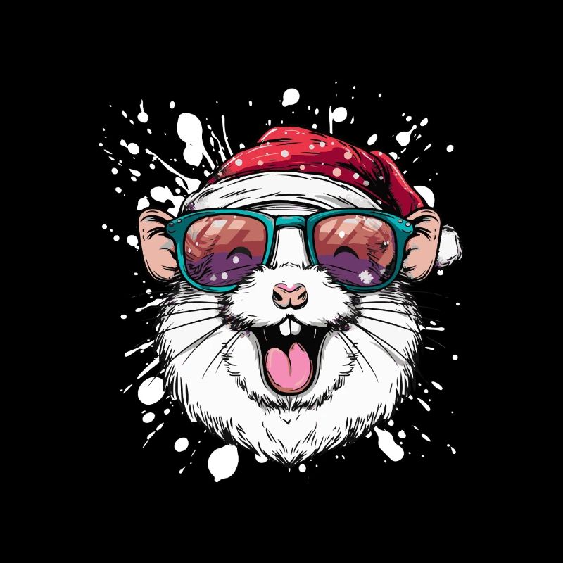 Hamster Weihnachten Lustig