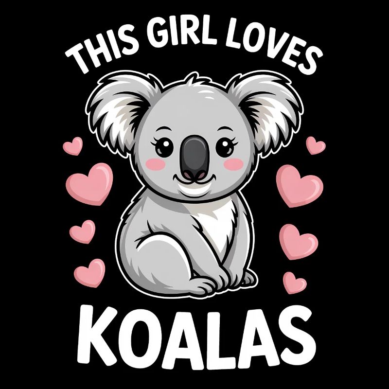 Koala Spruch Mädchen Lustiges Koala Geschenk