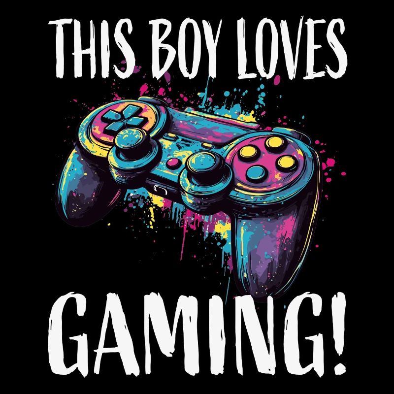 This Boy Loves Gaming Controller
