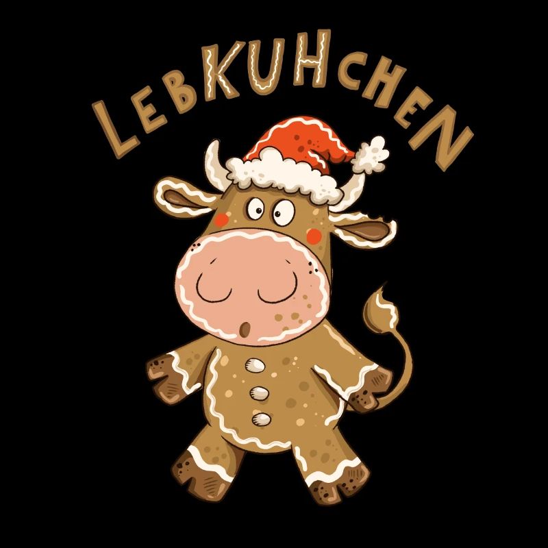 LebKUHchen – Motif de Noël de la Vache de Noël