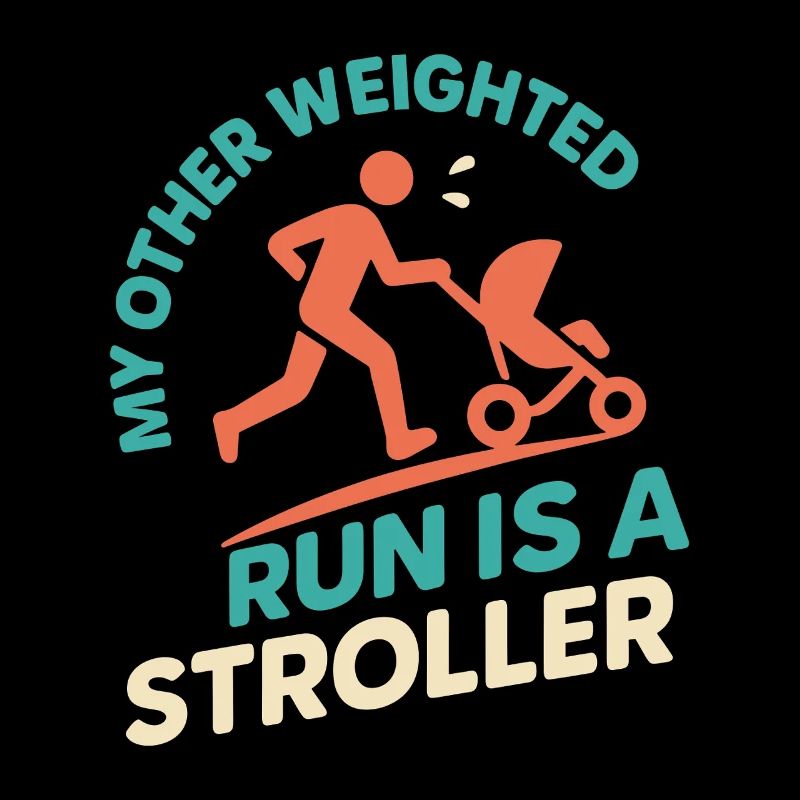Running Mom, Dad, Jogging Parents