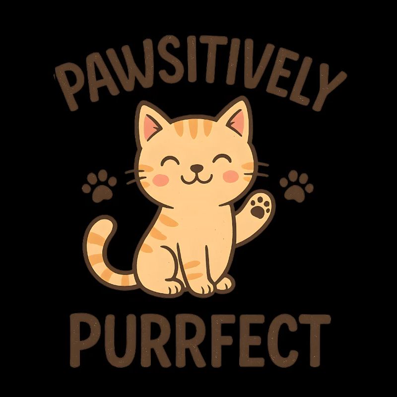 Conception Pathsitively Purrfect Cat