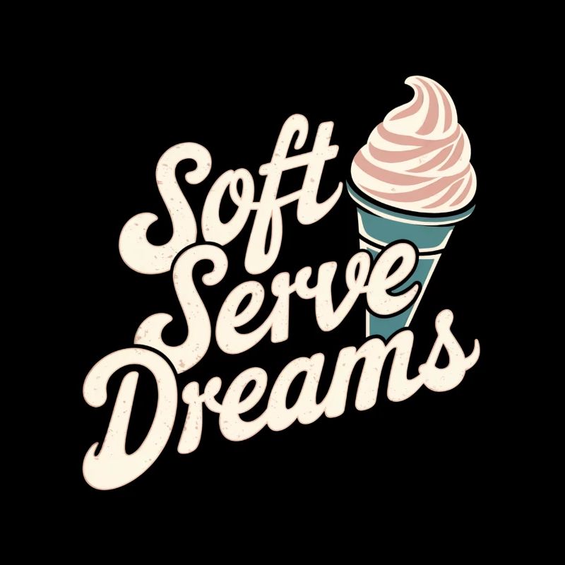 Soft Serve Dreams – Retro Eiscreme