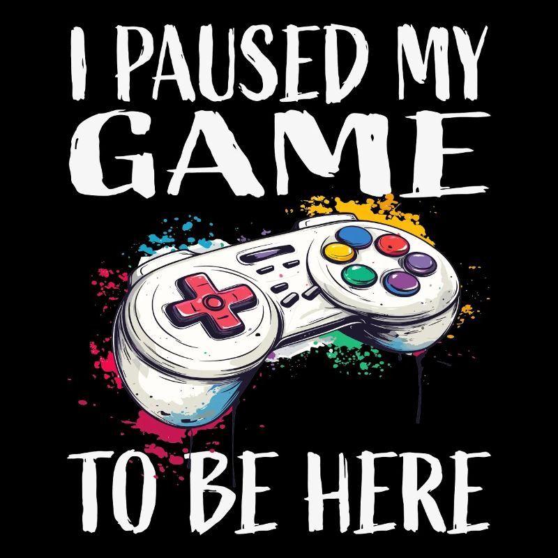 I paused my game game controller