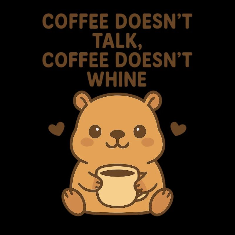 Coffee doesn't make much talk