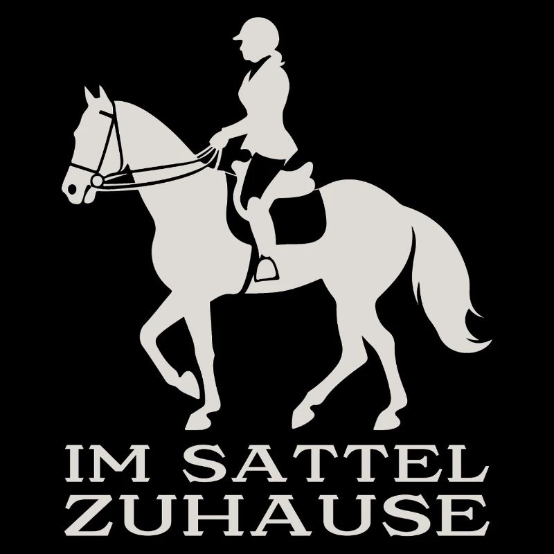 At home in the saddle