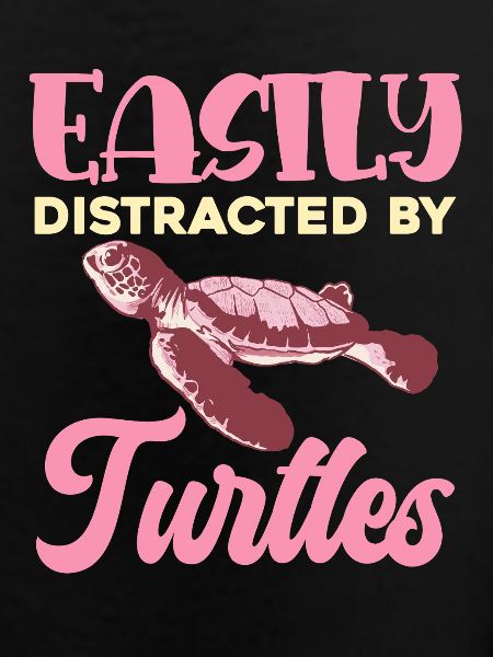 Easily distracted by turtles